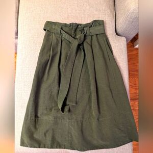 Club Monaco A-line Midi Skirt